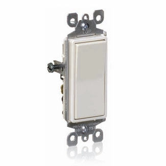 Клавишный переключатель - 5601-2 - Leviton - однополюсный / нераспространение пламени / электромеханический