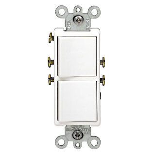 Клавишный переключатель - 5634 series - Leviton - однополюсный / ударопрочный / электромеханический