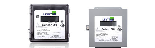 Монофазовый Электрический счетчик электроэнергии - 1000 series - Leviton - настенный / цифровой