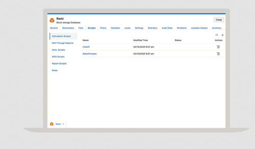 Программное обеспечение для анализа - Essbase - Oracle - для интерфейса / для визуализации / испытательное