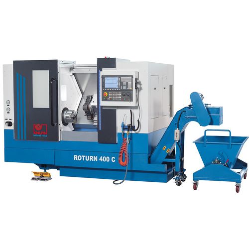 Токарный станок ЧПУ - Roturn 400 C - Knuth Machine Tools - горизонтальный / 2 оси / с наклонной станиной