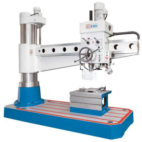 Радиальная дрель - R 80 V - Knuth Machine Tools - электрическая / мощная / интенсивное использование