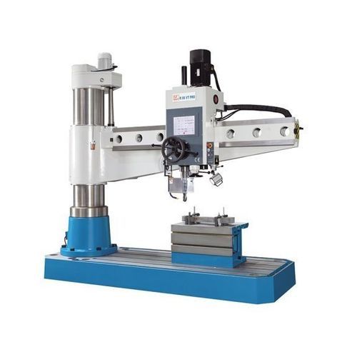 Радиальный сверлильно-резьбонарезной станок - R 80 VT PRO - Knuth Machine Tools - для стали / с переменной скоростью / электрический