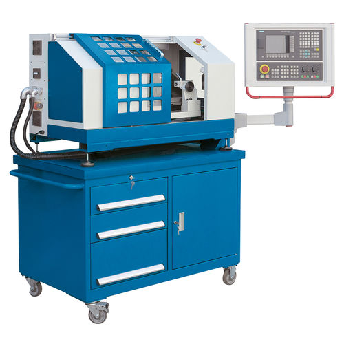 Токарный станок ЧПУ - LabTurn 2028 - Knuth Machine Tools - горизонтальный / 2 оси / с наклонной станиной