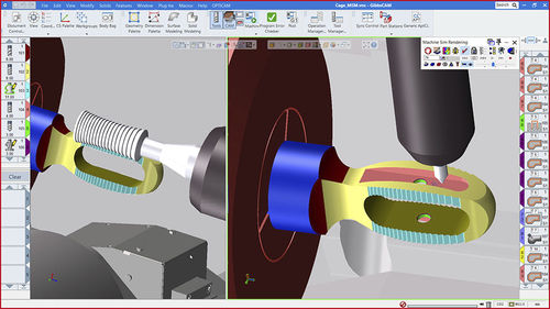 Программное обеспечение качества - 5-Axis Milling - GibbsCAM - для программирования / моделирования / 3D-моделирования