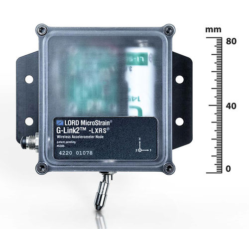 Трехосевой акселерометр - G-Link2™ -LXRS® - MicroStrain - MEMS / миниатюрный / беспроводной