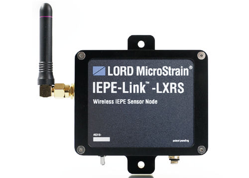 Детектор вибрации - IEPE-Link™ -LXRS® - MicroStrain - пьезоэлектрический / для интенсивного использования / цифровой