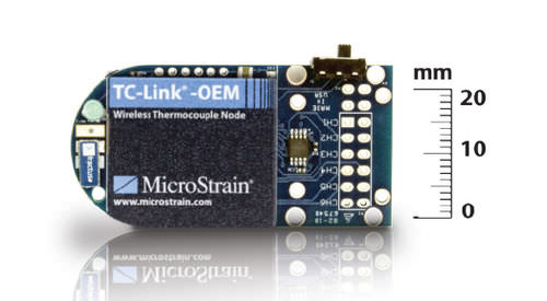 Датчик температуры с термопарой - TC-Link® -OEM - MicroStrain - встроенный