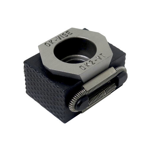 Рифленый зажимное приспособление - K2-VT series - OK-VISE - механический / для обрабатываемых деталей / с плоским профилем