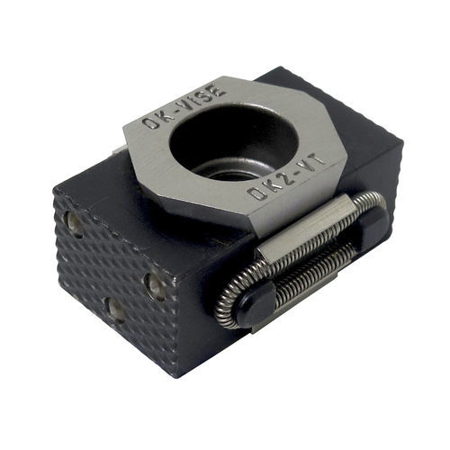 Рифленый зажимное приспособление - BK2-VT-G1 - OK-VISE - механический / для обрабатываемых деталей / с плоским профилем