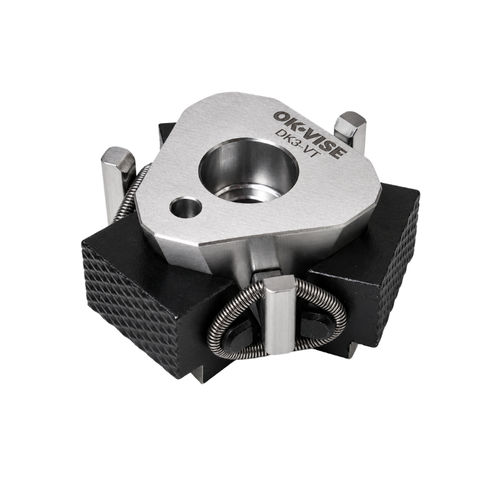 Механический зажимное приспособление - DK3-VT-M1 - OK-VISE - плавучий / поддающийся обработке