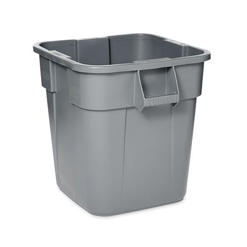 Контейнер для отходов из пластика - FG352600RED - Rubbermaid - с ручкой / защищенный