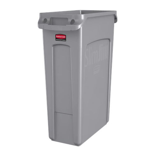 Контейнер для отходов из пластика - Slim Jim® - Rubbermaid - для городских отходов / с ручкой / с вентиляционной системой