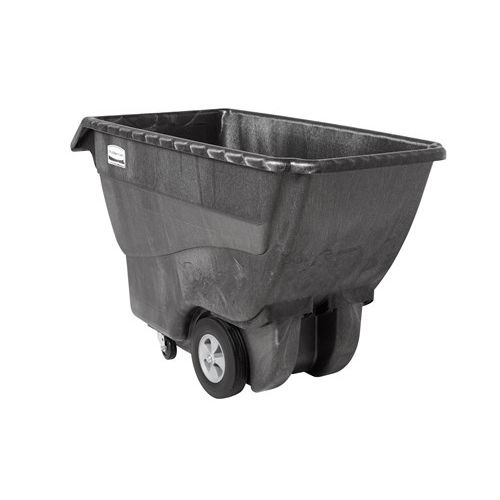 Опрокидной кузов для вилочного погрузчика - FG101300BLA - Rubbermaid - на колесиках / открытый