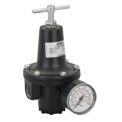 Регулятор давления для сжатого воздуха - R119 series - AirCom Pneumatic - для нейтрального газа / мембранный / одноуровневый