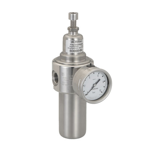 Фильтр-регулятор для сжатого воздуха - B3000 series - AirCom Pneumatic - воздушный / под давлением / для пищевой промышленности