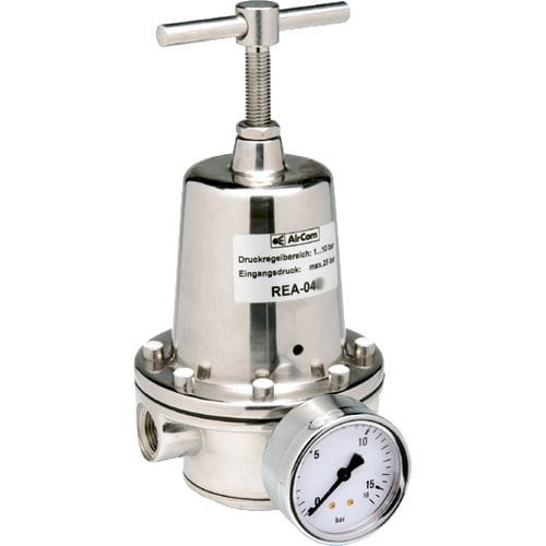 Регулятор давления для воды - REA series  - AirCom Pneumatic - для топлива / для сжатого воздуха / для нейтрального газа