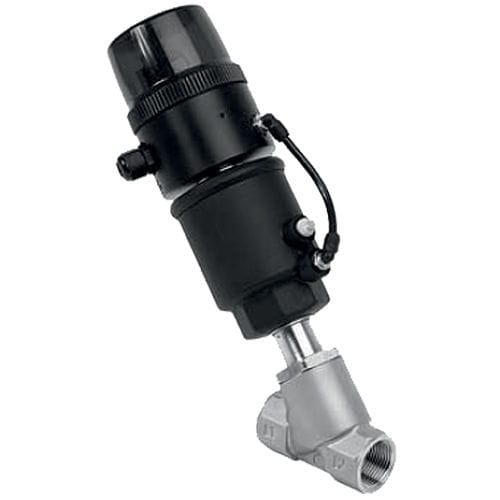 Поршневый клапан - PVE1 series - AirCom Pneumatic - с пневматическим управлением / для контроля / смеси