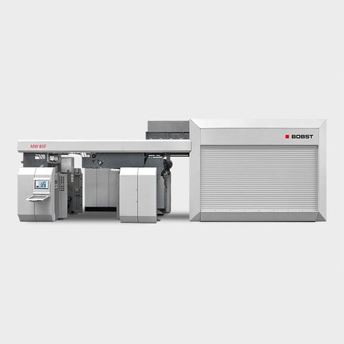 Флексографическая печатная машина с центральным барабаном - MW 85F / 125F - CI - BOBST - для бумаги / для пластиковой пленки / для этикеток