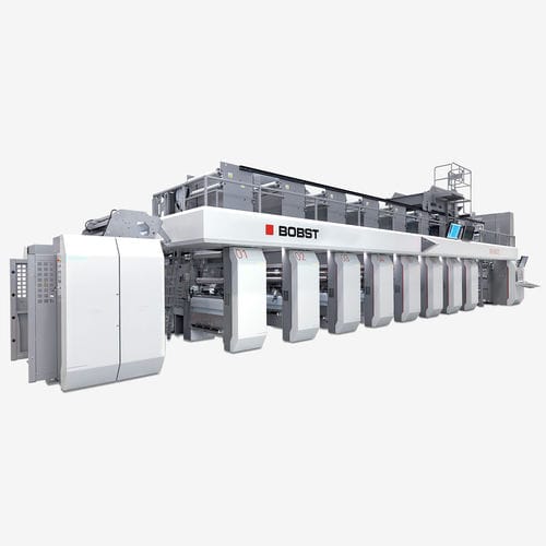 Печатная машина ротогравюра - RS 6002 - BOBST - для бумаги / для упаковки / цветная