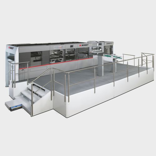 Станок для резки с полым пробойником - EXPERTCUT 106 series - BOBST - для пластиковых материалов / для бумаги / для пластин