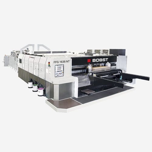 Производственная линия картоные коробки - FFG 1632 Series - BOBST - автоматическая