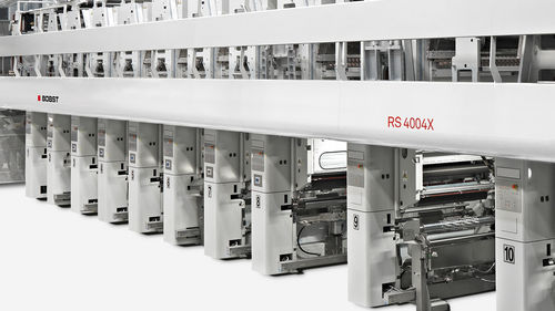 Печатная машина ротогравюра - RS 4004X series - BOBST - для этикеток / цветная / высокоскоростная