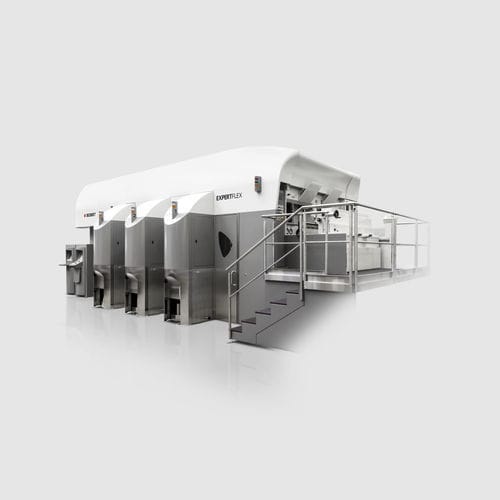 Печатный станок для картона - EXPERTFLEX  - BOBST - для упаковки / цветной / автоматический