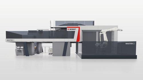 Флексографическая печатная машина с центральным барабаном - MASTER CI - BOBST - 8-цветный / 10-цветный / для пластиковой пленки