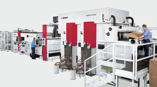 Флексографическая печатная машина стек - FLEXO 160-VISION - BOBST - 8-цветный / 6-цветный / для бумаги