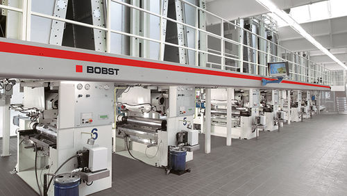 Печатная машина ротогравюра - GP 500L - BOBST - для этикеток / цветная / высокоскоростная