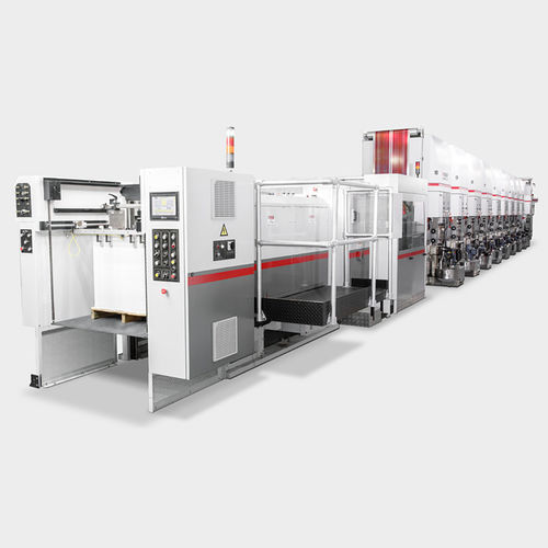 Листовая офсетная печатная машина - LEMANIC® DELTA - BOBST - большой формат / мокрым способом / 8-цветная