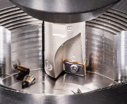 Фрезер с пластинами - QUICK-D-MILL - Iscar Metals - для сверления / высокой точности / режущая кромка