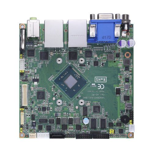 Материнская плата нано-ITX - NANO842 - AXIOMTEK - Intel® Celeron® / Quad Core / Intel®