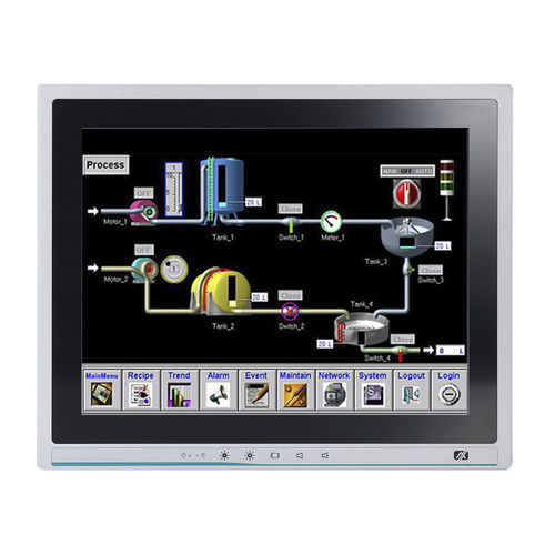 Панельный ПК ЖК-монитор - P1127E-500 - AXIOMTEK - TFT LCD / 12" / 1024x768