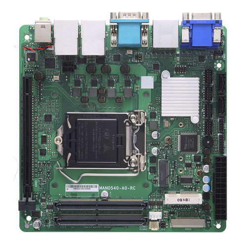 Материнская плата мини-ITX - MANO540 - AXIOMTEK - Intel® Core™ 10-го поколения / Intel® / DDR4 SO-DIMM