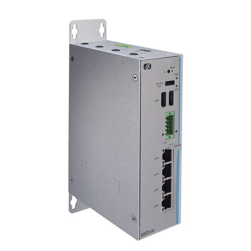Встроенный ПК - UST210-83K-FL - AXIOMTEK - на DIN-рейке / Intel® Atom® x5-E3940 / HDMI