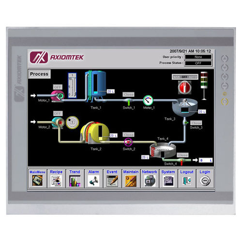 Панельный ПК с сенсорным экраном - P1177E-871   - AXIOMTEK - 17" / Intel® Core™ i series / киоск