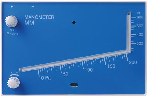 Дифференциальный манометр - MM series - Thermokon Sensortechnik - аналоговый / из пластика / с наклонной трубкой
