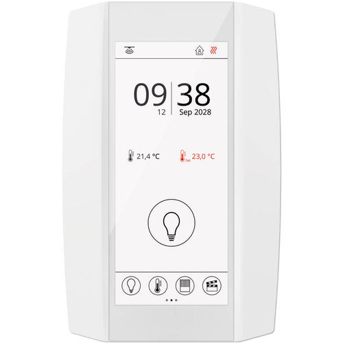 Устройство управления для окружающей среды - NOVOS Touch KNX - Thermokon Sensortechnik - влажности / для вентиляторов / для измерения температуры