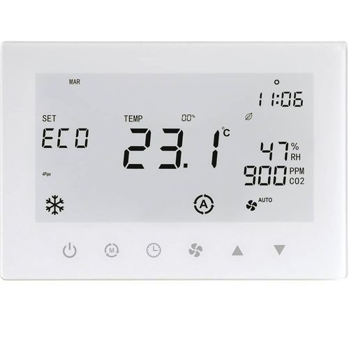 Термостат для окружающей среды - LCF02 QTouch RS485 Modbus - Thermokon Sensortechnik - NTC / регулируемый / NO