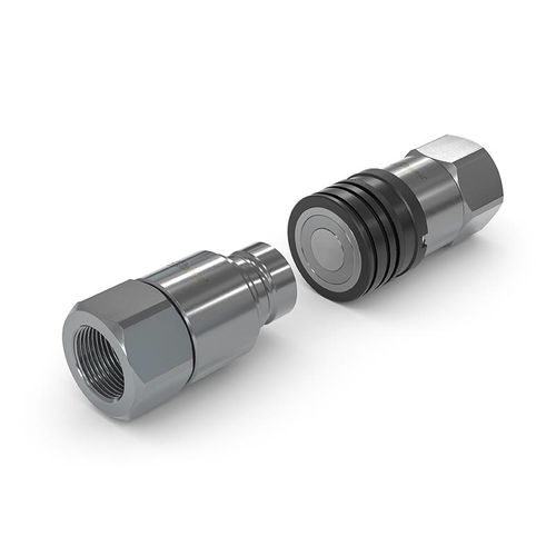 Гидравлический фитинг - WEH® TRC1-TRN1-S4 - WEH GmbH Verbindungstechnik - быстрый / BSP / с плоским торцом