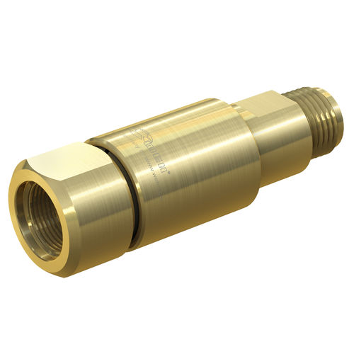 Поворотное соединение для газа - WEH® TD1 - WEH GmbH Verbindungstechnik - из латуни