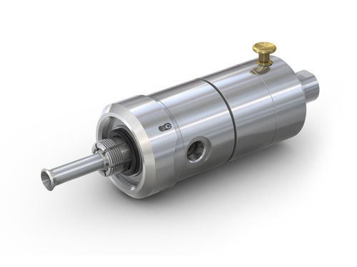 Пневматический фитинг - WEH® TW117 - WEH GmbH Verbindungstechnik - вставной фиксатор / из нержавеющей стали / для газового баллона