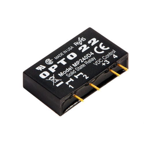 Статическое реле AC - MP240D4 - Opto 22 - для печатной платы / мощности