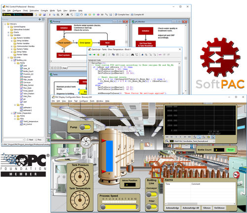 Программное обеспечение OPC - PACPROJECTPRO - Opto 22 - для контроля / для автоматизации процесса / для сбора данных