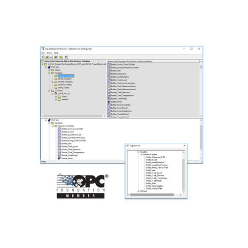 Программное обеспечение для управления - OPTOOPCSERVER - Opto 22 - ЧМИ / сервер / OPC