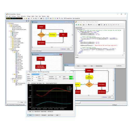 Программное обеспечение для программирования - PACCONTROLBAS - Opto 22 - для контроля / для сбора данных / для управления