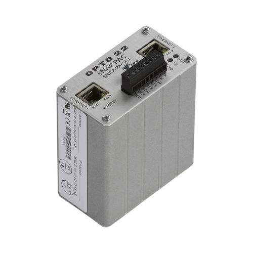 Компактный программируемый автоматический контроллер - SNAP-PAC-R1 - Opto 22 - встроенный / в сети Ethernet / для контроллера
