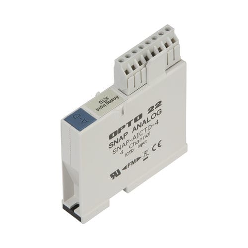 Аналоговый входной модуль - SNAP-AICTD-4 - Opto 22 - цифровой / последовательный / 8 каналов